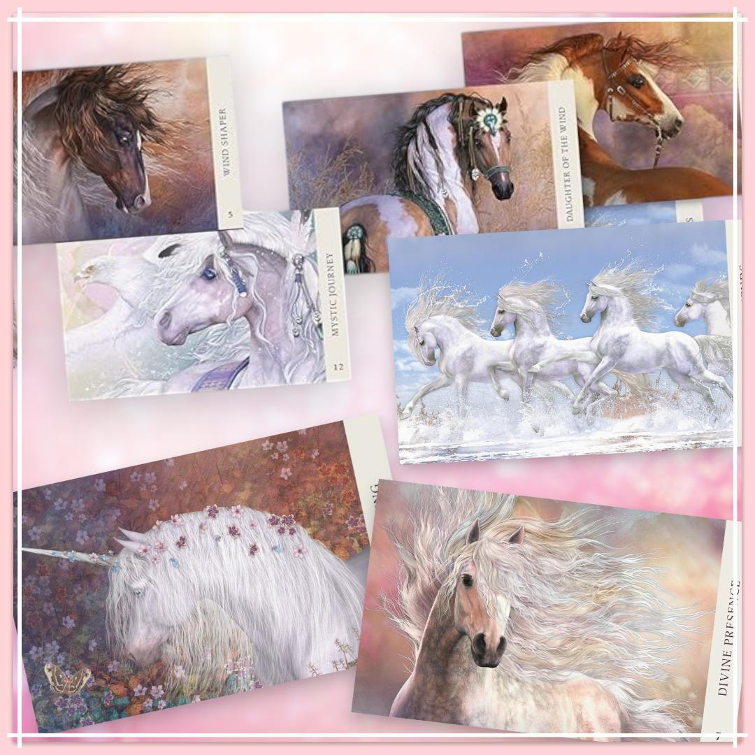 【正規品オラクルカード】超希少✨美しく幻想的な馬たちの知恵のオラクルカード