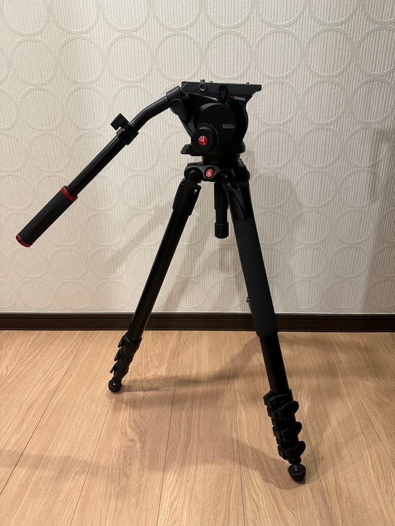 マンフロット プロ向け動画用三脚　504HD 新型