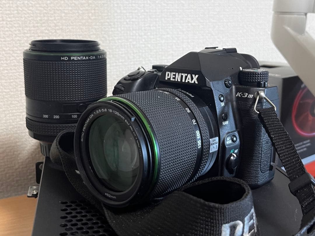 Pentax k-3 mark iii レンズ2本