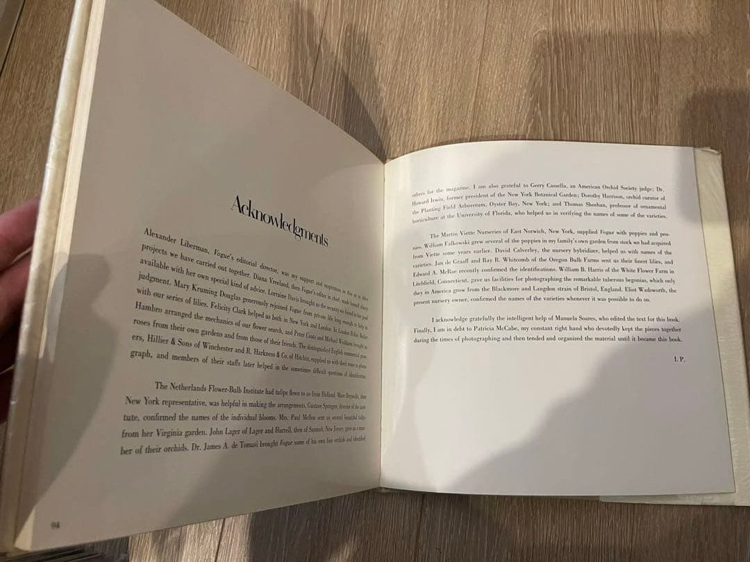 Irving Penn Flowers アーヴィングペン フラワーズ 写真集