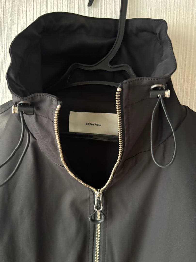 【新品未使用】TODAYFULスタンドカラージップブルゾン38