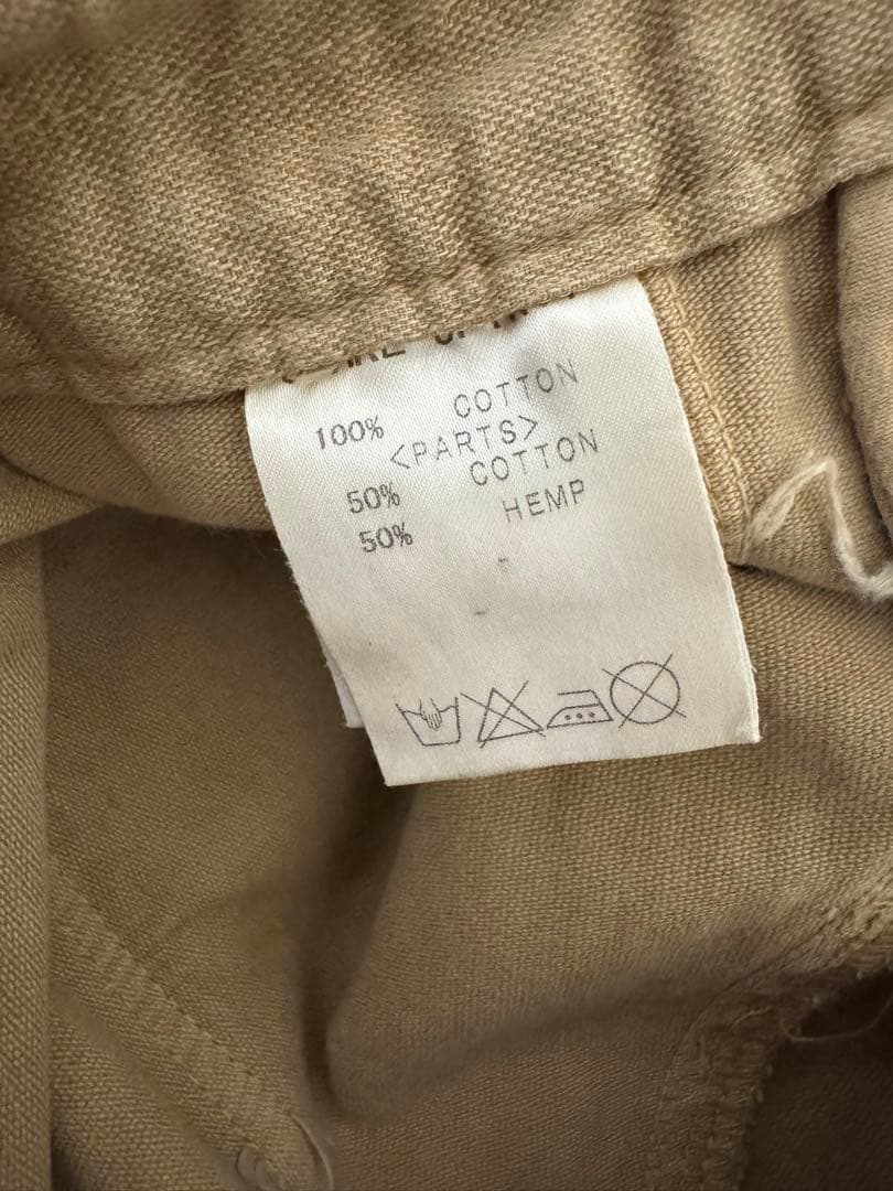 シェアースピリット ベージュ カーゴパンツ