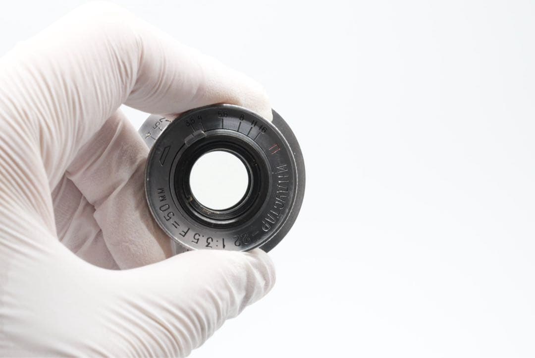 前期型 分解清掃済 沈胴型レンズ INDUSTAR-22 50mm f3.5