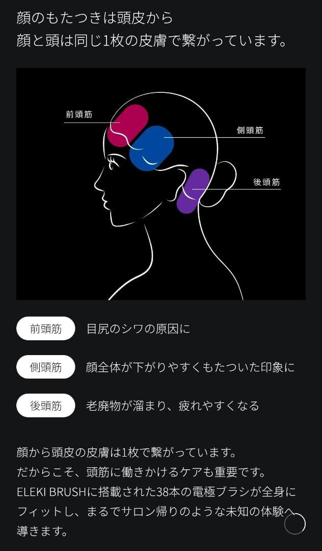 Brighte ブライト エレキブラシ ELEKIBRUSH ブラシ型美顔器