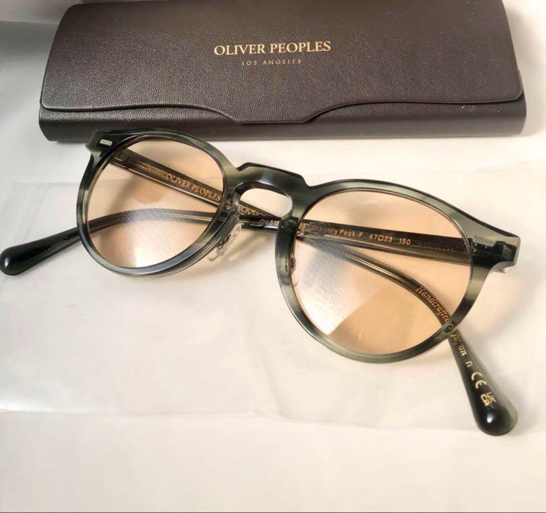 未使用 OLIVER PEOPLES Gregory Peck-F 日本製