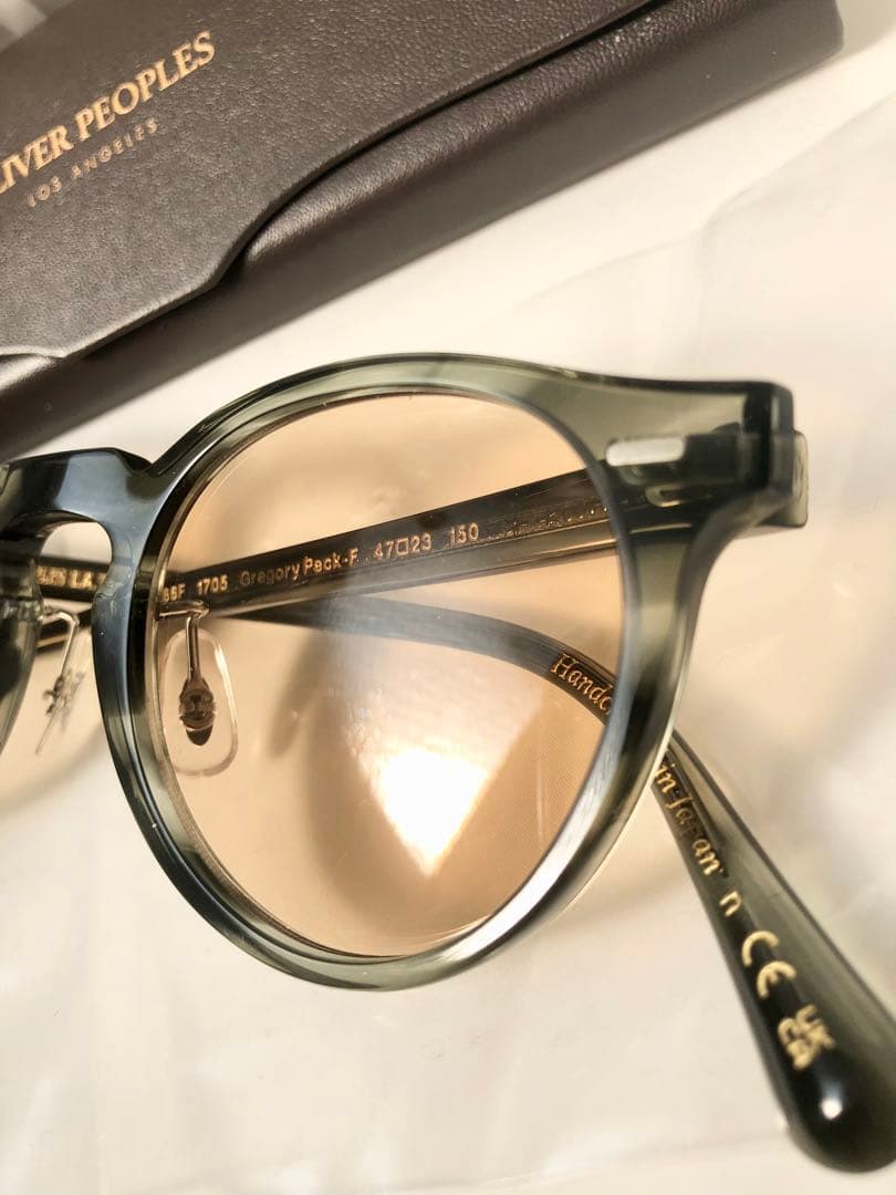 未使用 OLIVER PEOPLES Gregory Peck-F 日本製