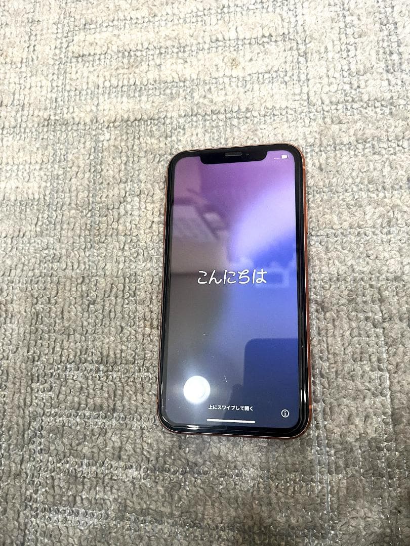 iPhoneXR スマートフォン本体　128GB　オレンジ　美品