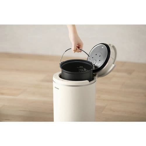 アイリスオーヤマ スチーム式加湿器 KHM-MHU401 ライトモカ