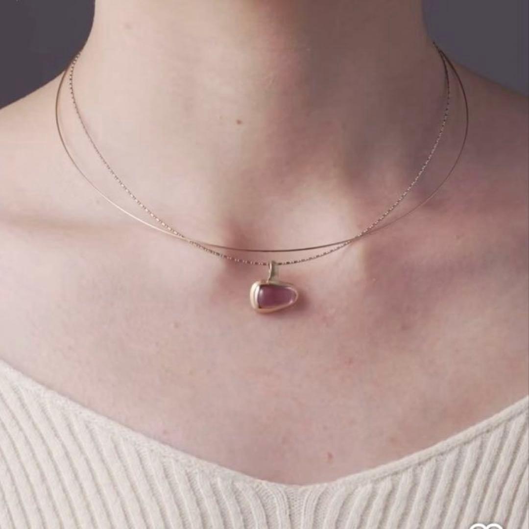 agete K5アメジストチャーム