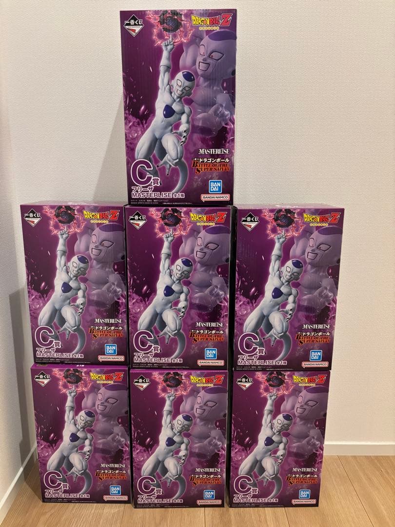 一番くじ　ドラゴンボール　C賞　フリーザ　7個セット