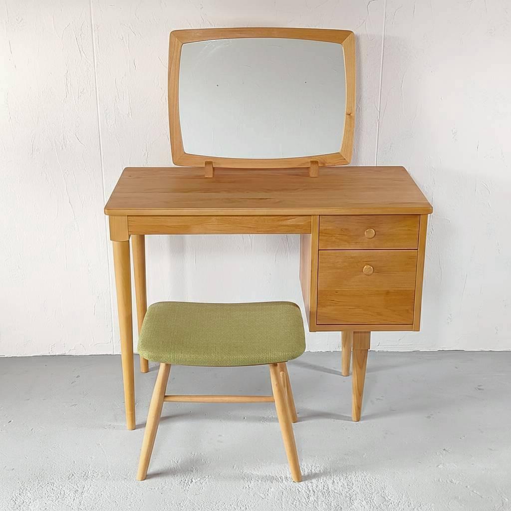 美品 モモナチュラル コモ 机のみ 幅90　無垢　アルダー材