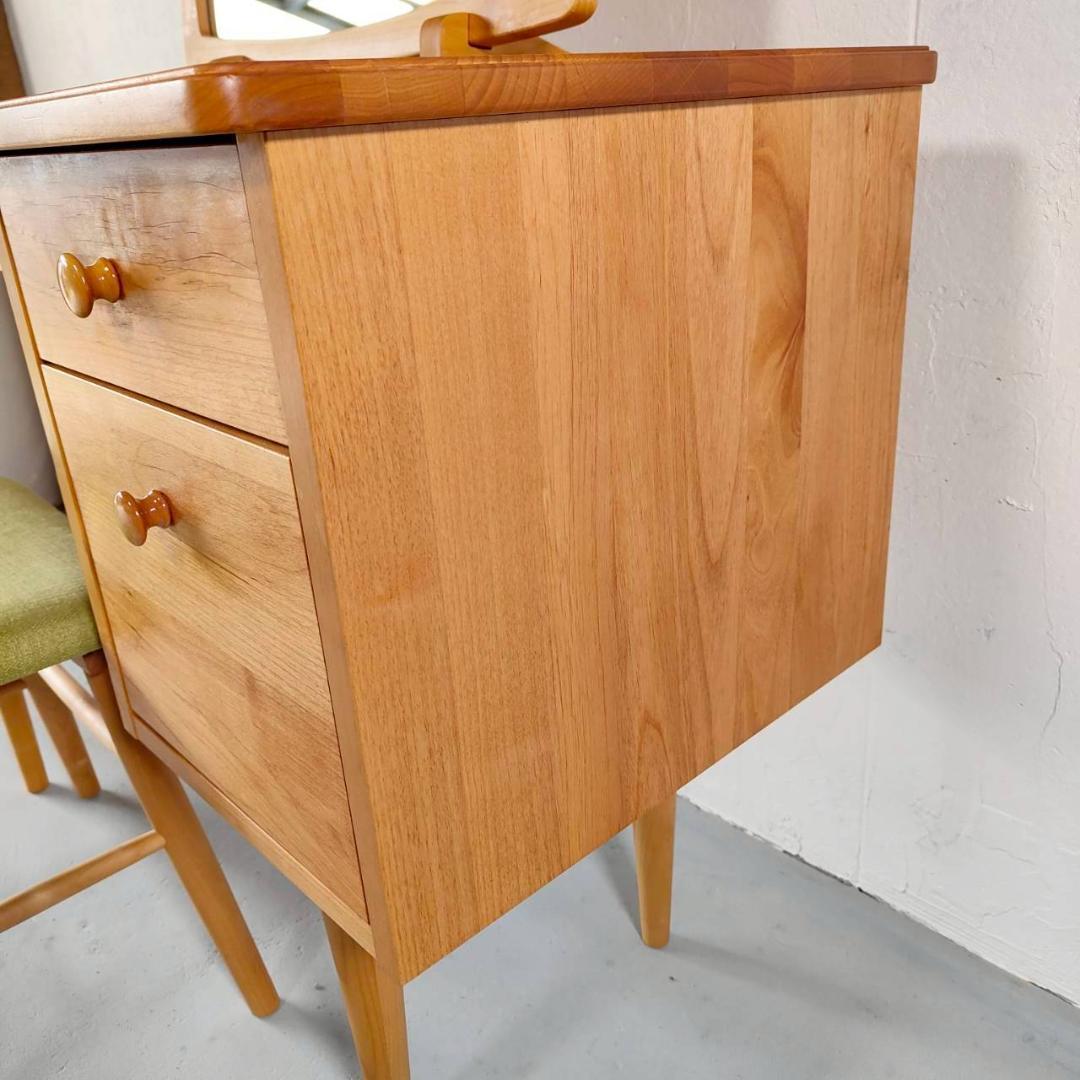 美品 モモナチュラル コモ 机のみ 幅90　無垢　アルダー材