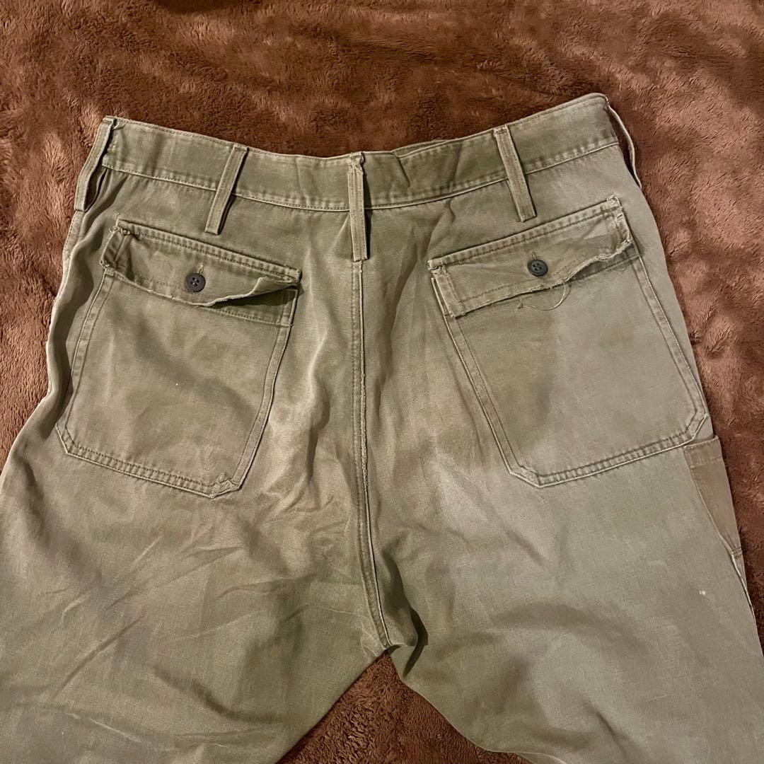 US ARMY M-43 フィールドトラウザーズ40s実物WWII OD米軍