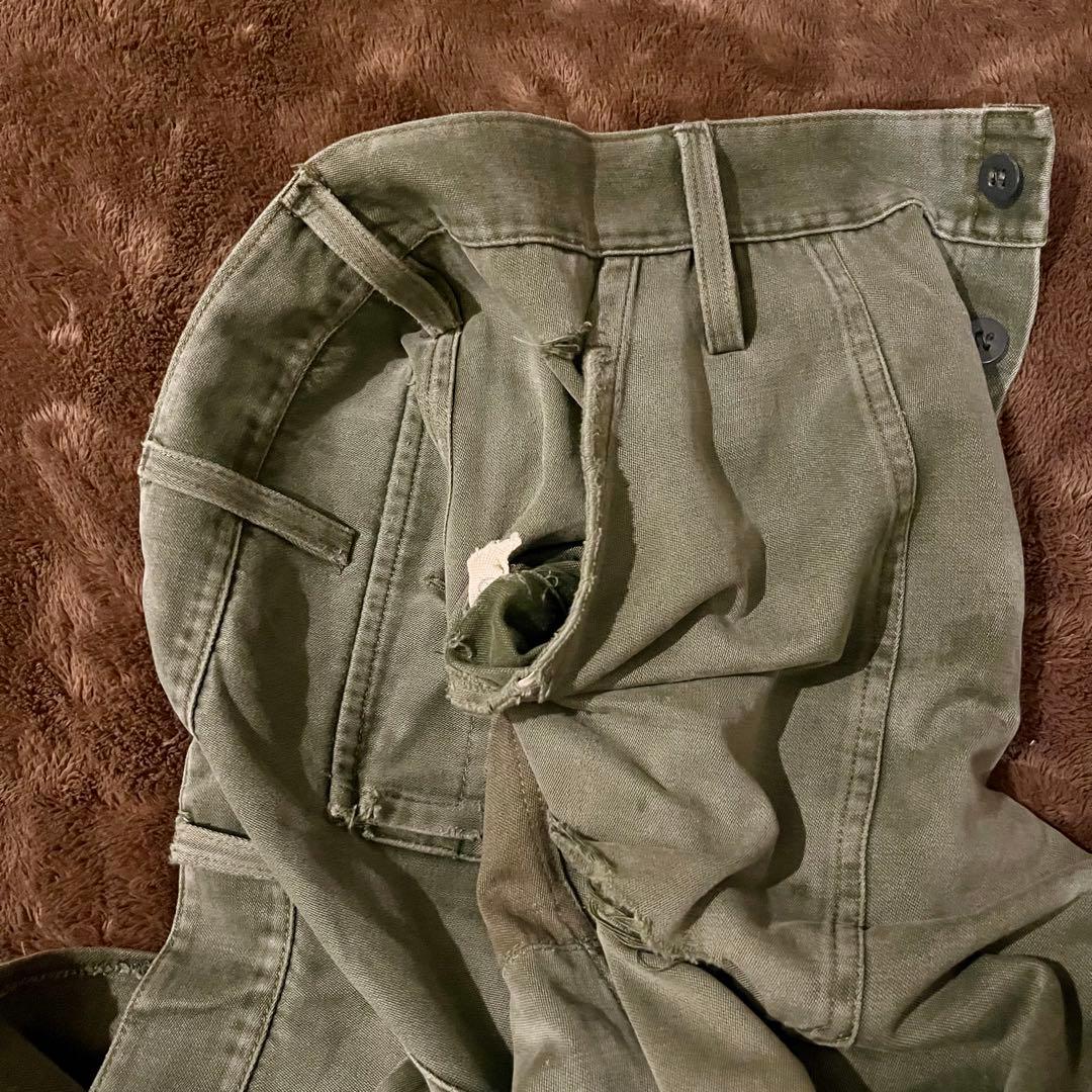US ARMY M-43 フィールドトラウザーズ40s実物WWII OD米軍