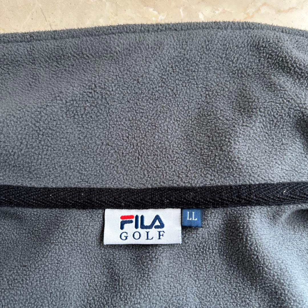 ★美品★FILA GOLF 防寒 スタイリッシュ セットアップ ウェア LL
