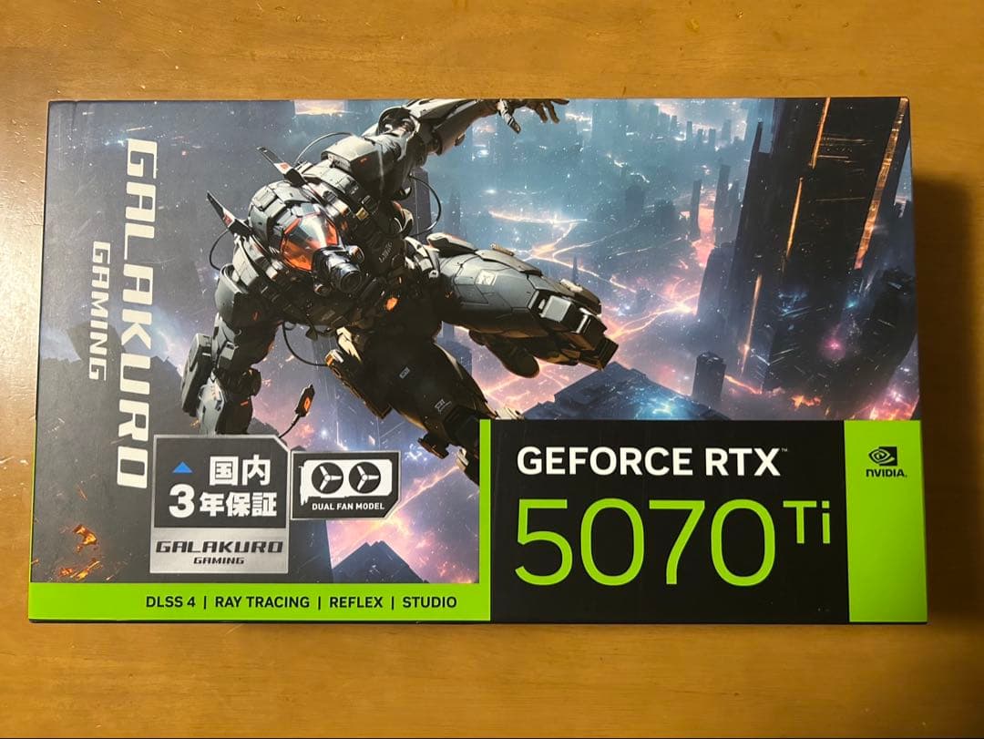 グラフィックボード・グラボ・ビデオカード GeForce RTX 5070ti