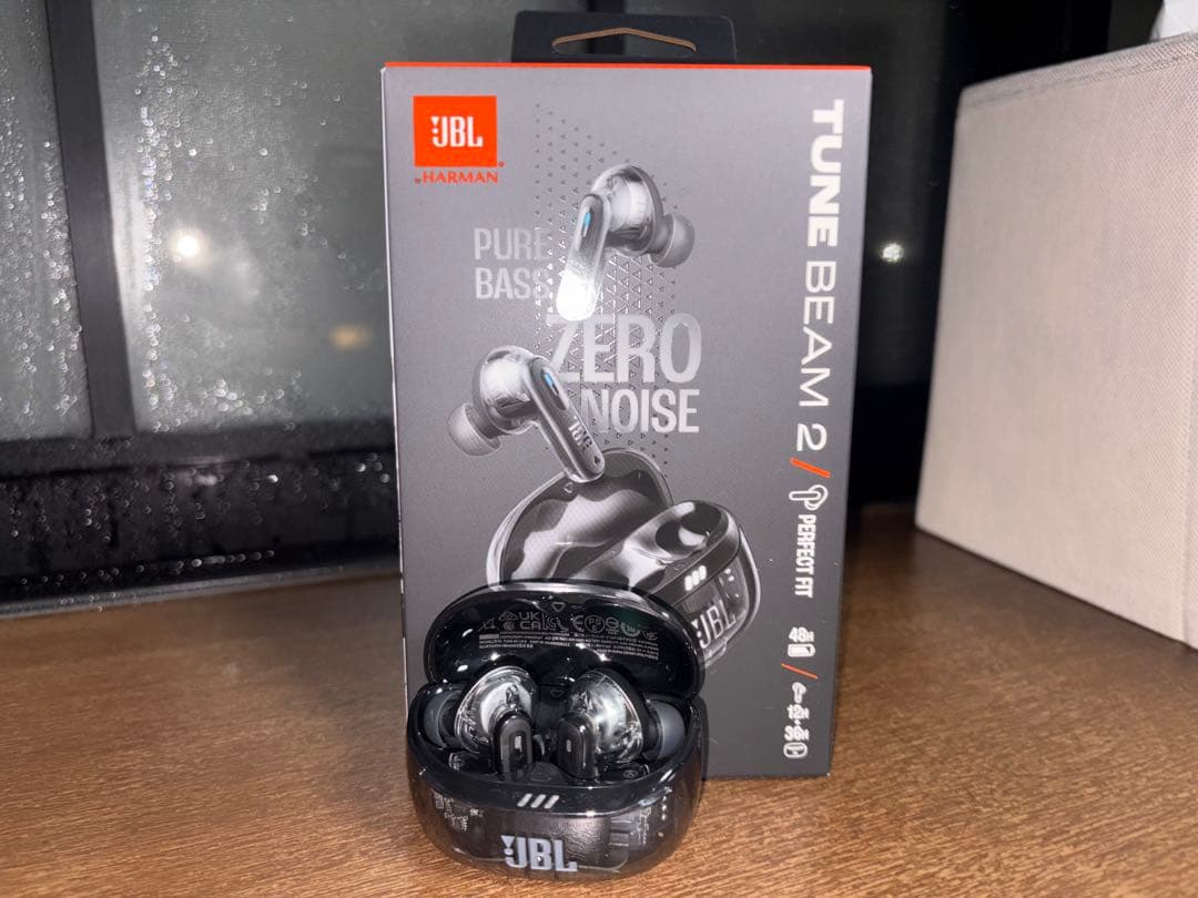 JBL TUNE BEAM 2 ワイヤレスイヤホン ブラック