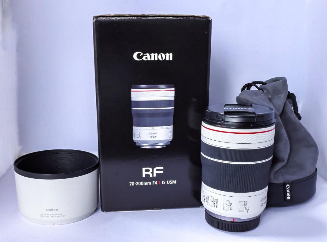 超美品　Canon RF 70-200mm F4 L IS USM +おまけ多数