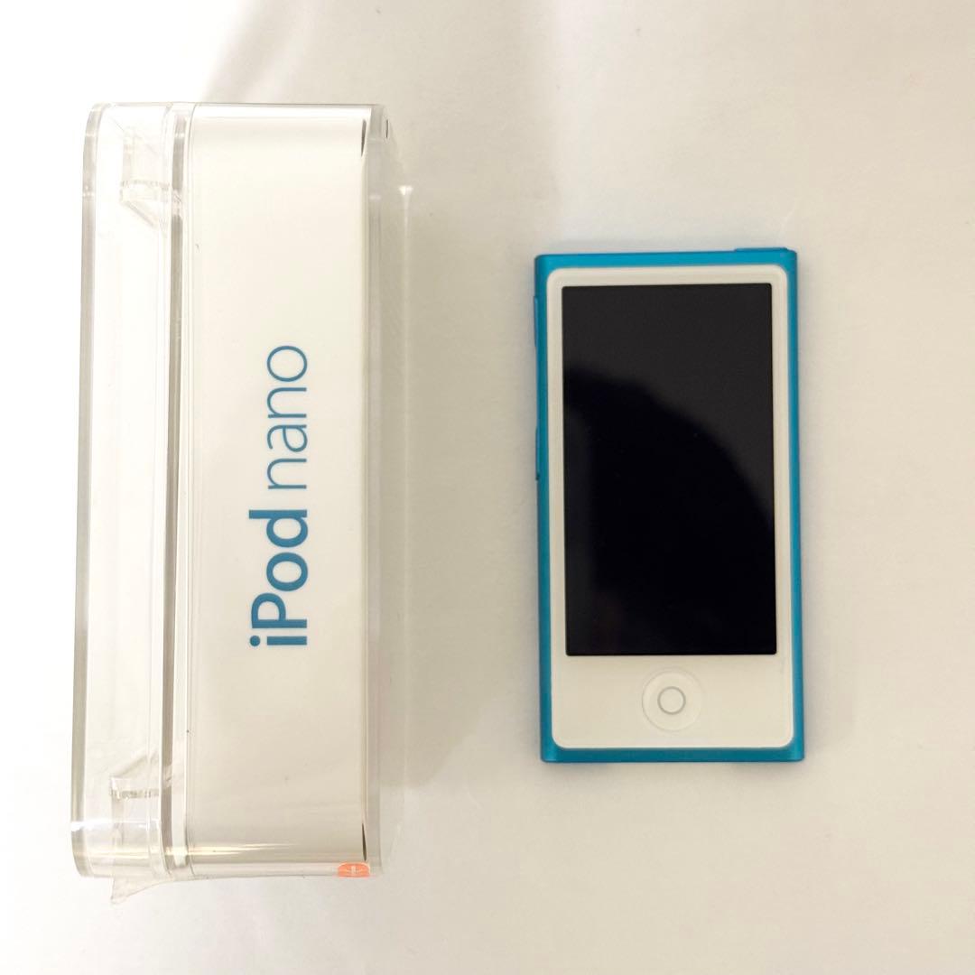 【極美品✨動作確認済】Apple iPod nano 16GB 第7世代 ブルー
