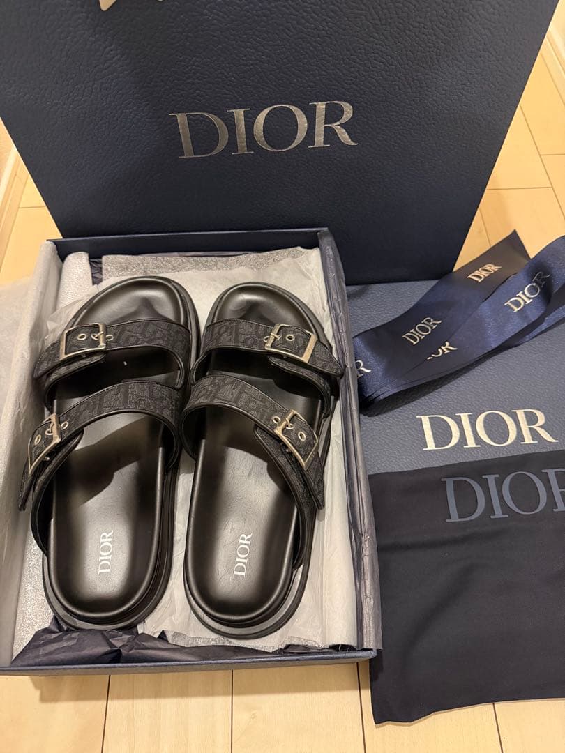 Dior Aqua サンダル ブラック