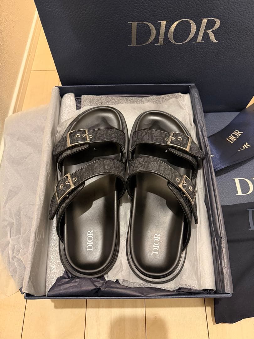 Dior Aqua サンダル ブラック