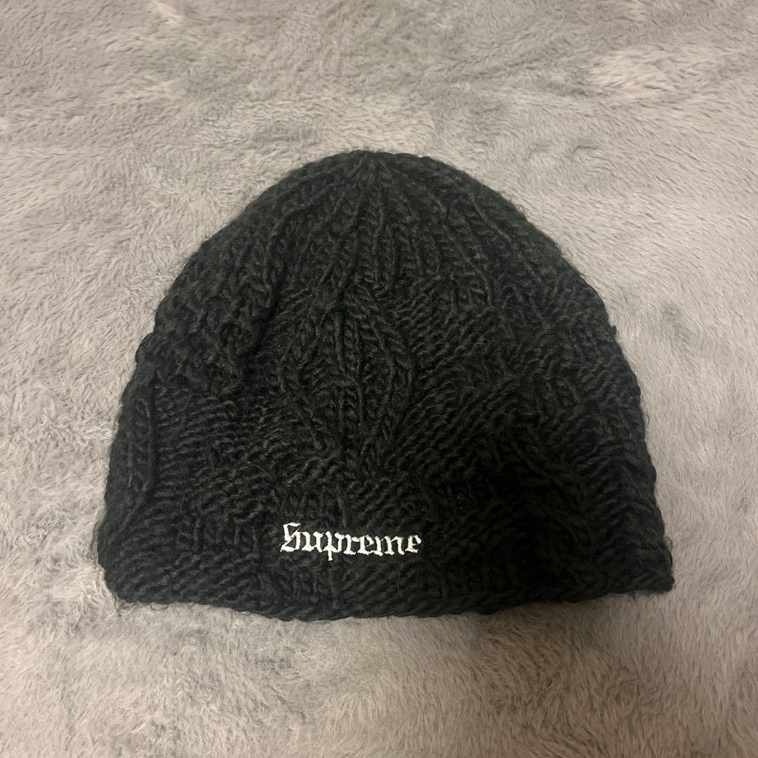 シュプリーム　ブロックニットビーニー　Block Knit Beanie