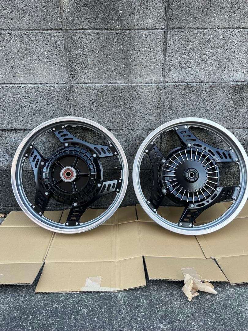 CBX400F ホイール　前後セット