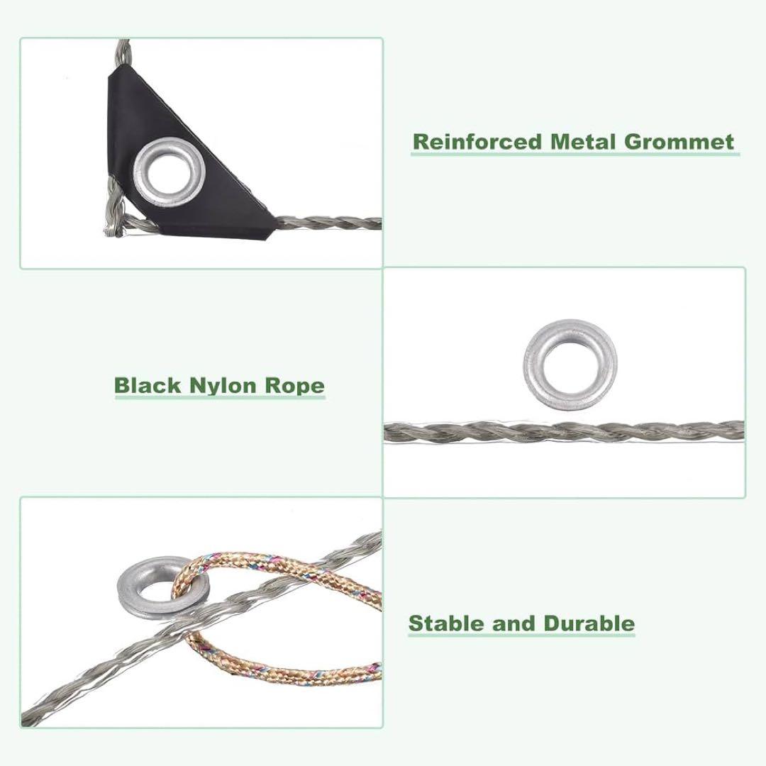 そ　クリアタープ 金属製　グロメット　結束ロープ防水 防塵 丈夫　3×2.5m