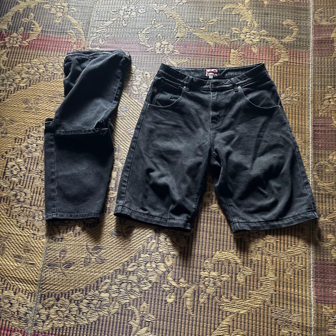 starteam ZIP OFF STARデニム　30inch