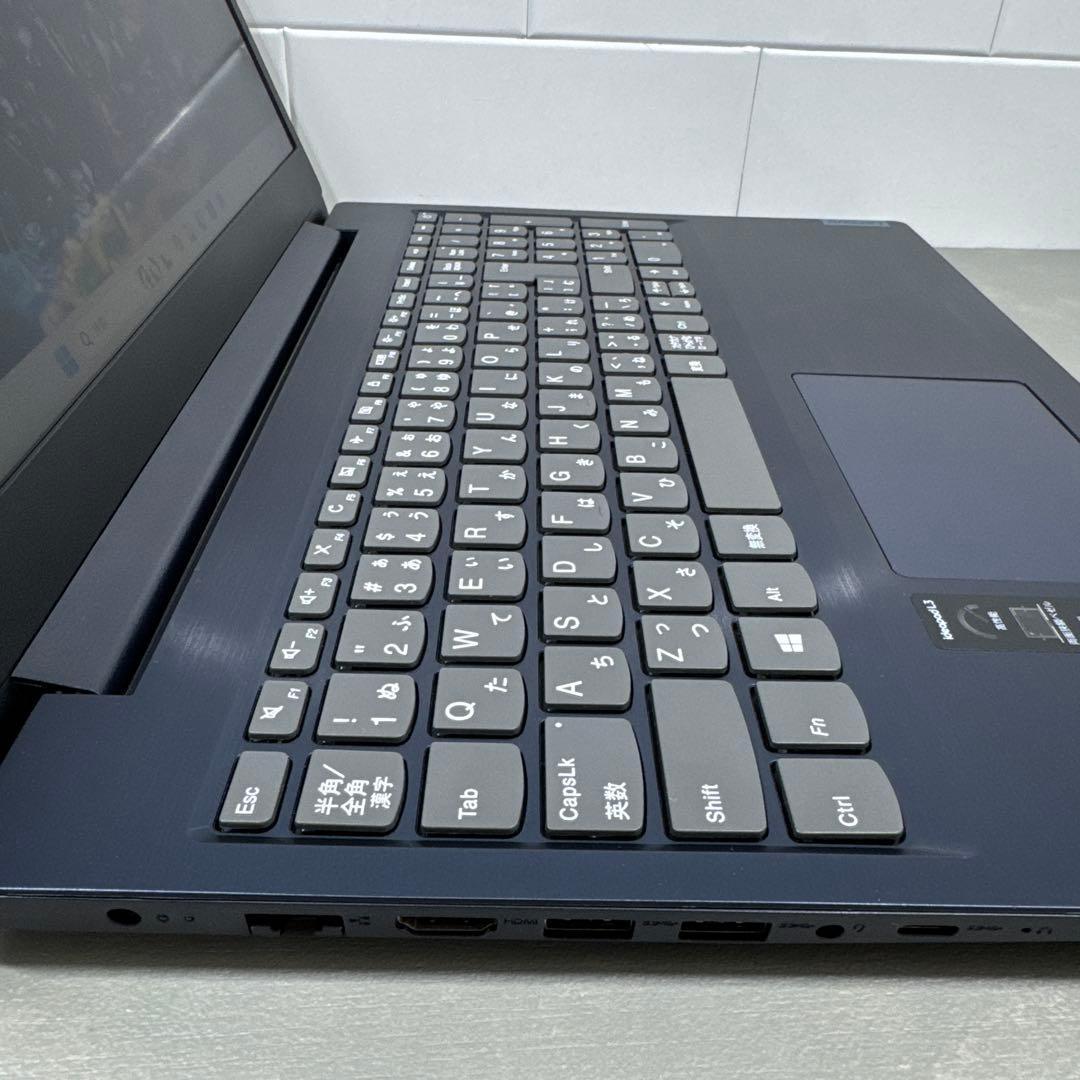 【高性能】レノボ アビスブルー☘10世代i5☘️NVMe256GB＆1TB