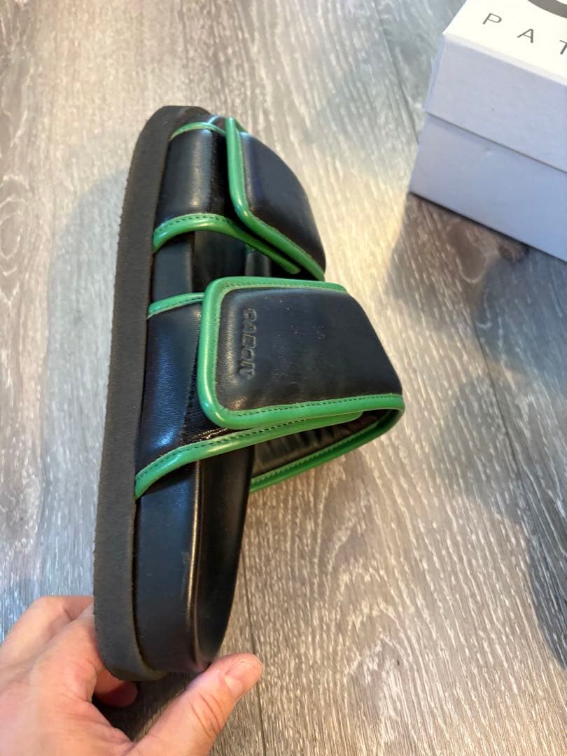 O　CABaN ブラック サンダル サイズ42(26.5-27)