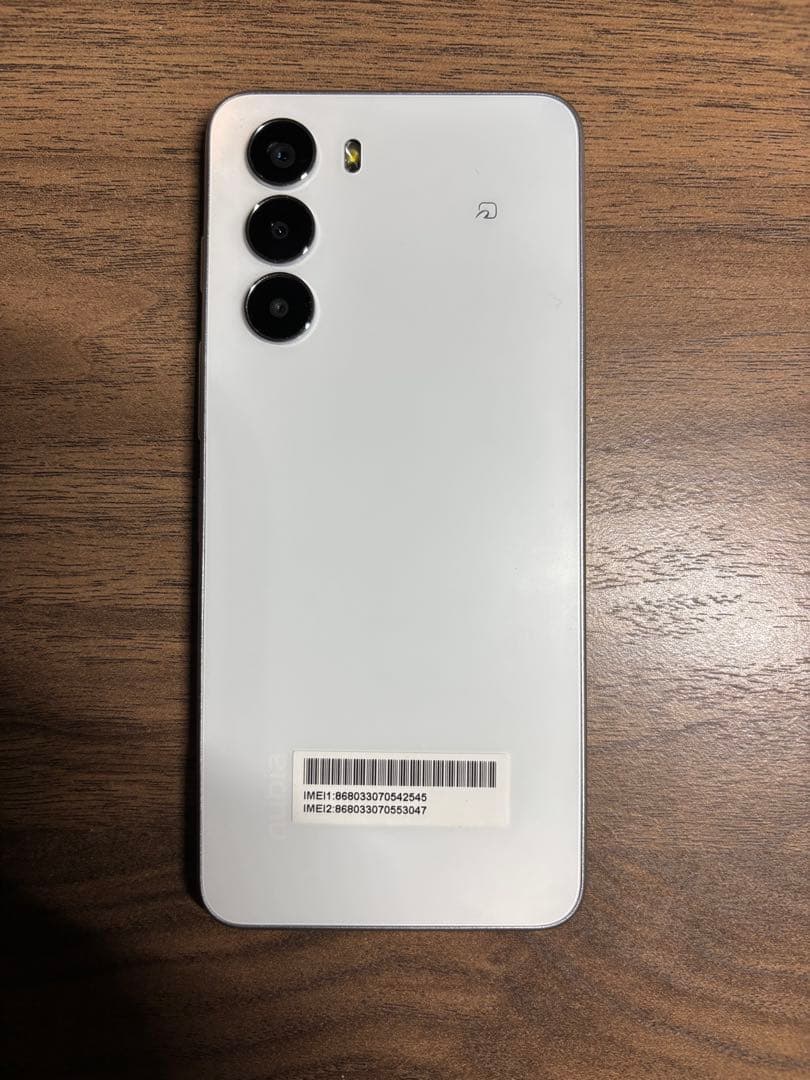 nubia S 5G ホワイト SIMフリー