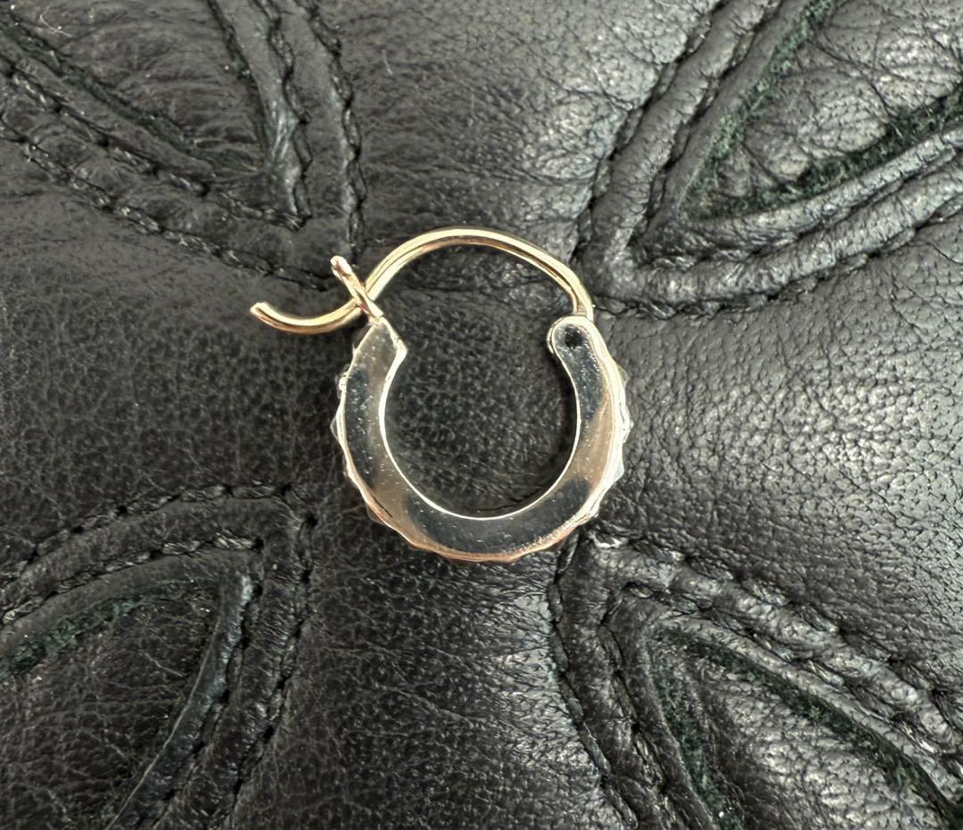 【新品未使用品】 クロムハーツ タイニーTFPパンクフープピアス 片耳