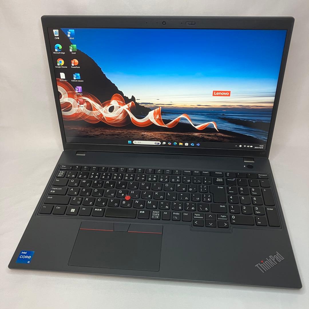 美品 ThinkPad L15 Gen3 第12世代 i5 8GB 256GB