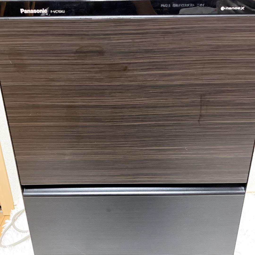 Panasonic F-VC70XU 加湿空気清浄機 2022年製 木目調