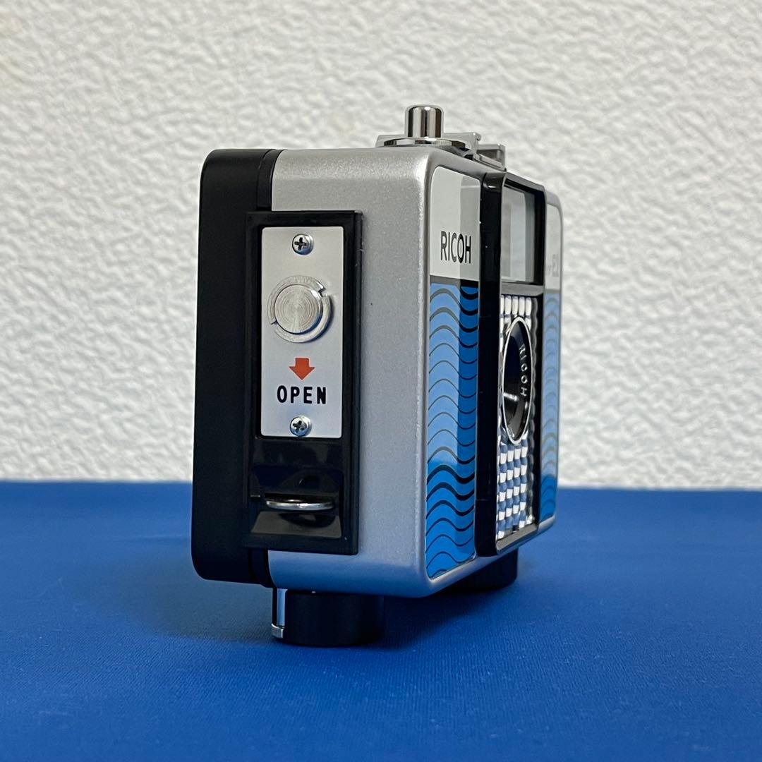 ☆完動最上美品！☆リコーオートハーフE2ラインブルー☆