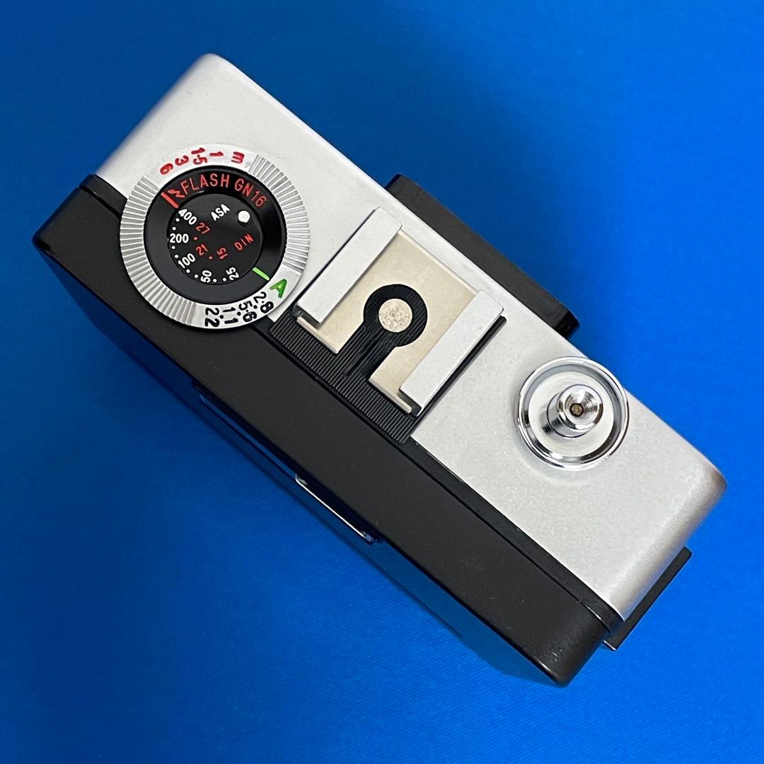 ☆完動最上美品！☆リコーオートハーフE2ラインブルー☆