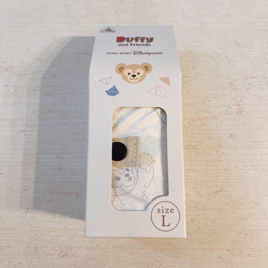 【新品】 香港ディズニー ダッフィー フレンズ シュパット エコバッグ Lサイズ