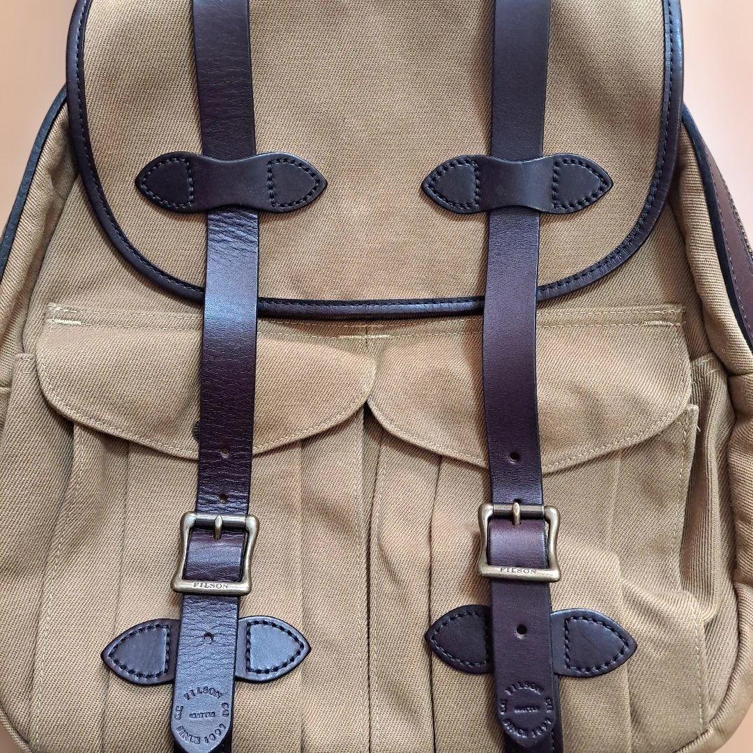 FILSON レザー リュック　タン