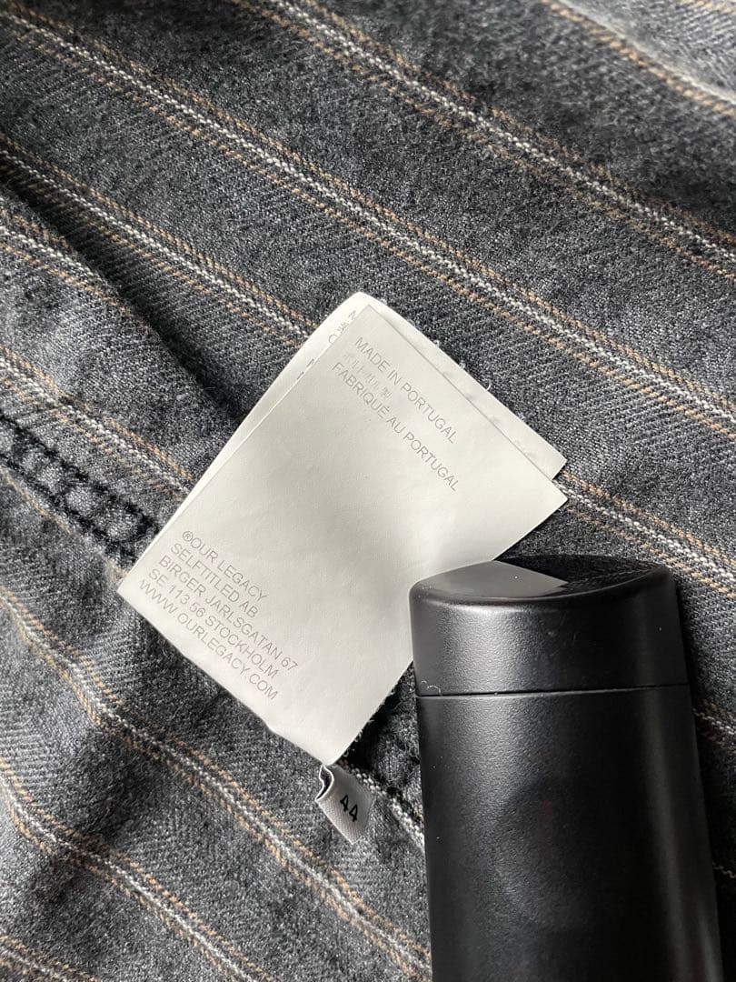 【名作】OUR LEGACY 24SS CUT REBIRTH JACKET