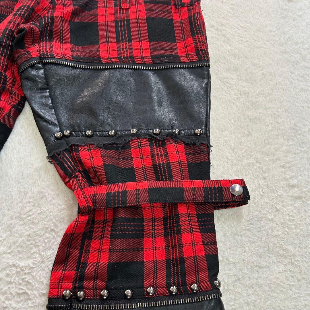 SEX POT ReVENGe y2k チェック ボンテージパンツ