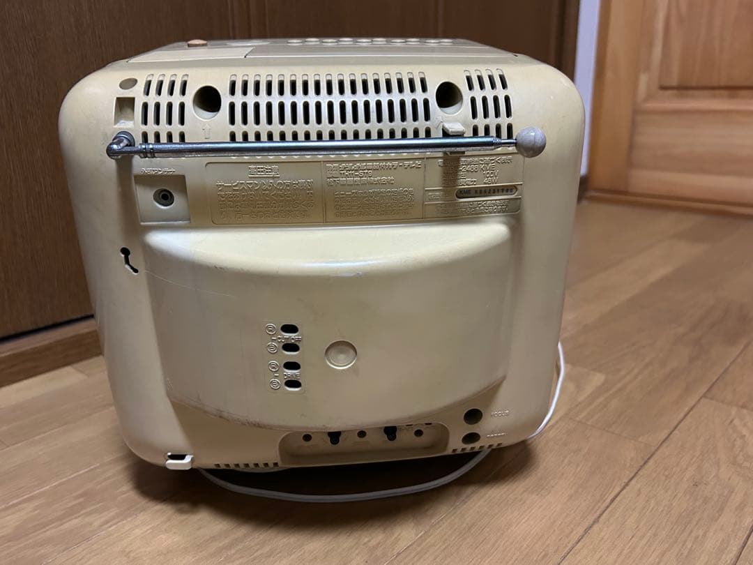 昭和レトロ ナショナル 電話付きテレビ てれ・ほん11 ピンク