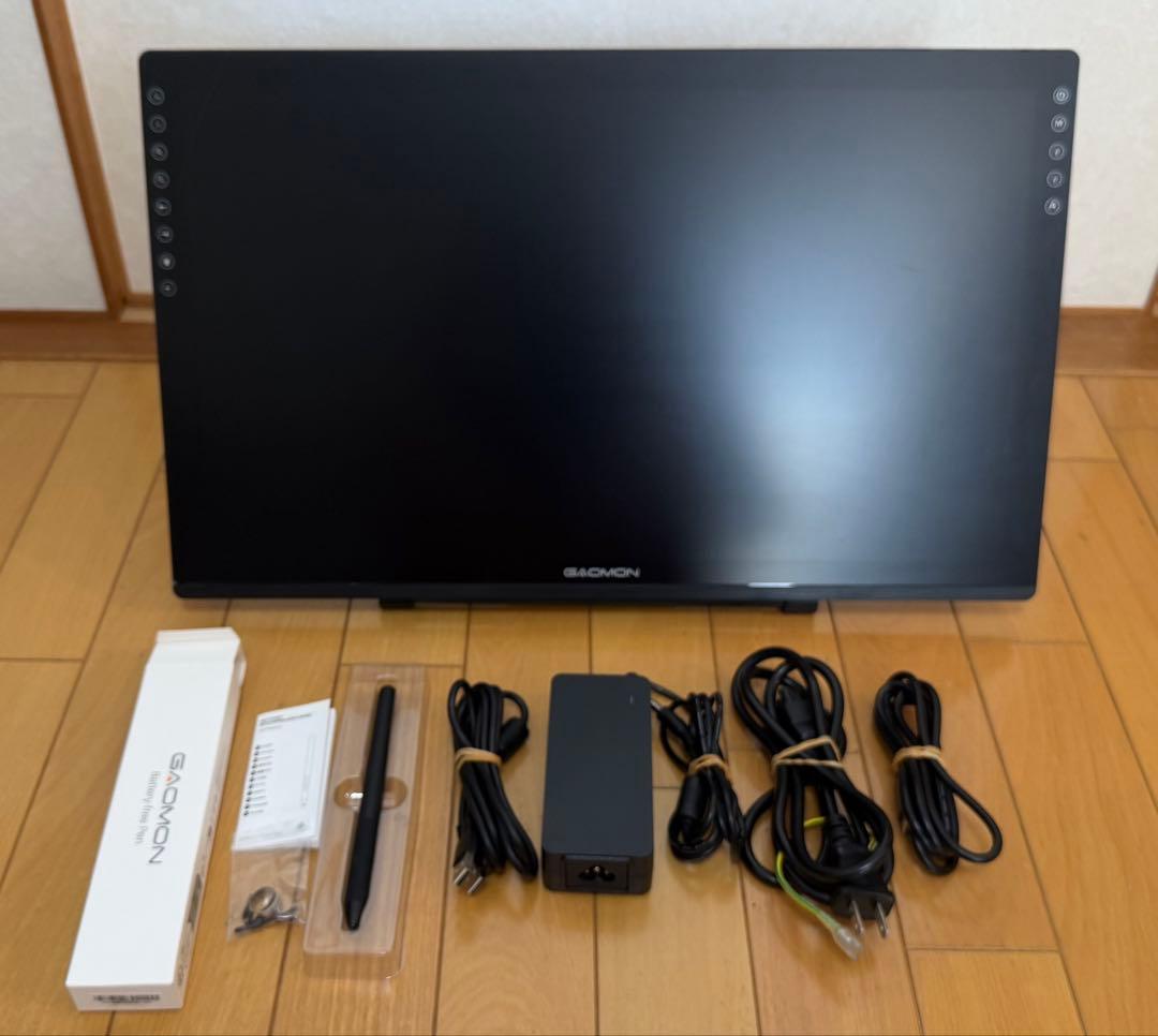 【年内発送可】GAOMON 液晶ペンタブレット PD2200(欠品・キズあり)
