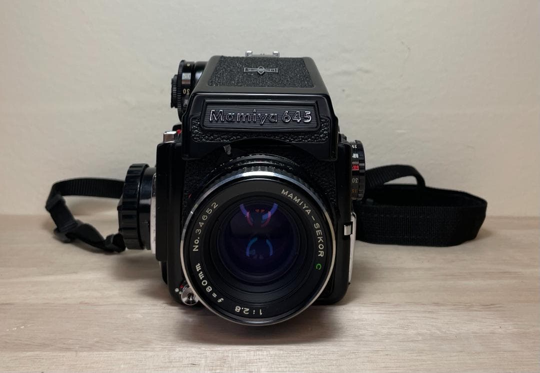 Mamiya M645 sekor c 80mm 1:2.8 フィルムカメラ