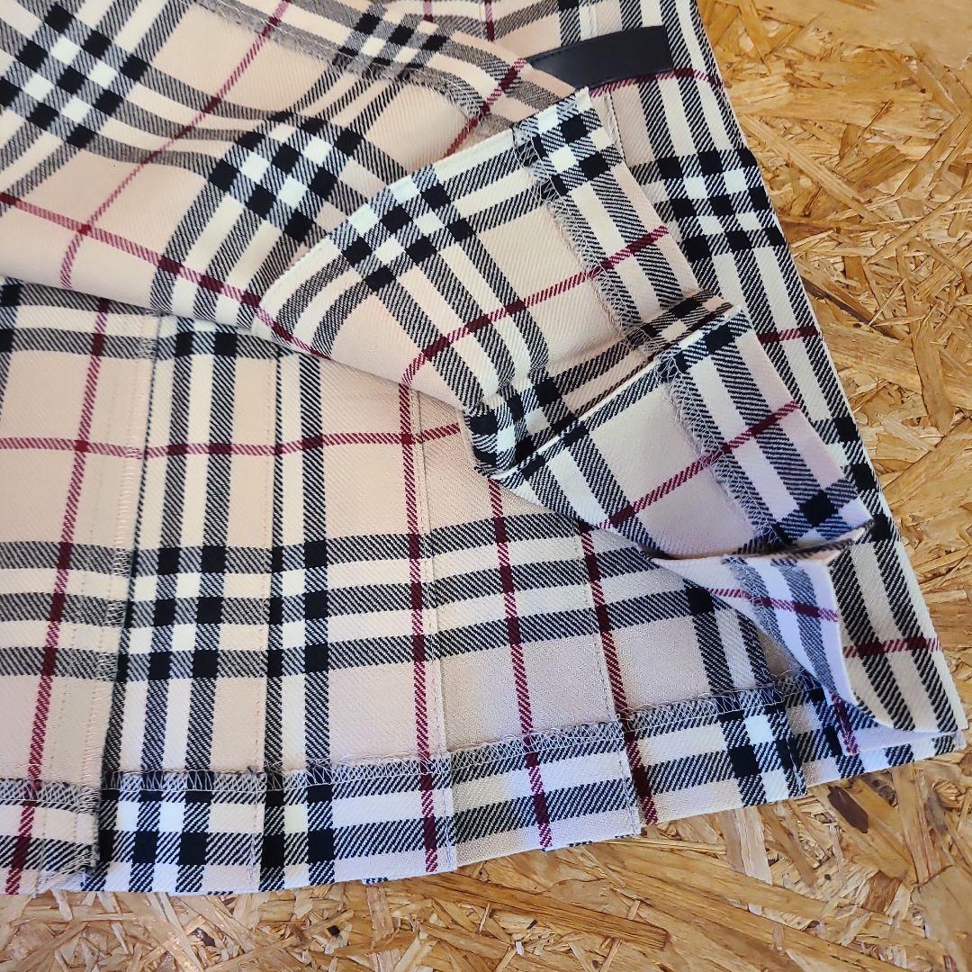 BURBERRY BLUE LABEL バーバリー ラップ ミニスカート