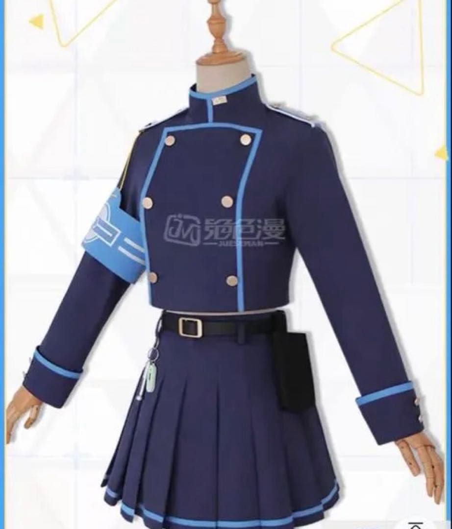 ブルアカ　橘ヒカリ コスプレ 衣装 フルセットシュポガキ　ブルーアーカイブ
