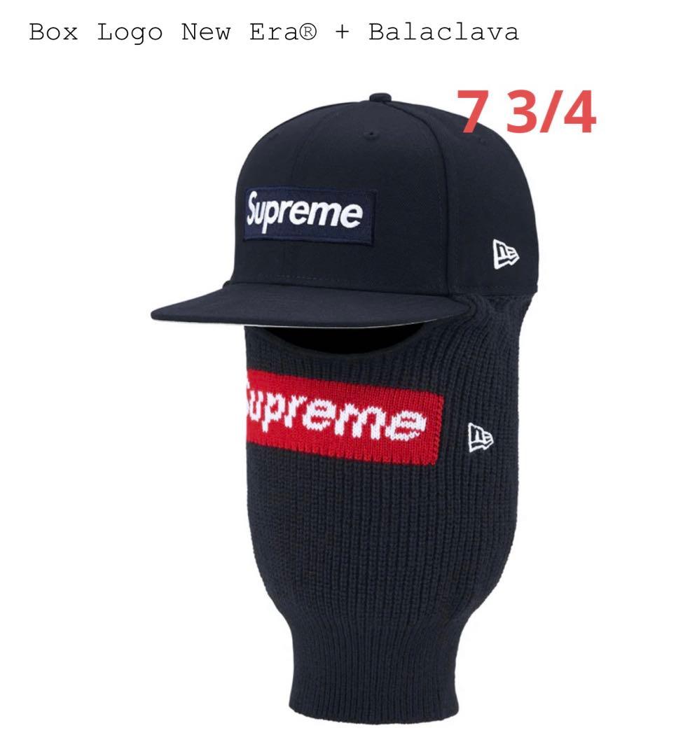 Supreme Box Logo New Era® Navy