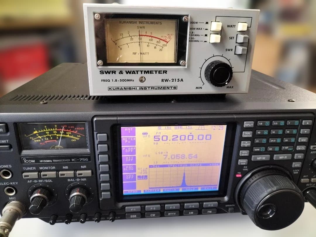 ICOM アイコム IC-756M HF/50MHz帯トランシーバー 50Ｗ機