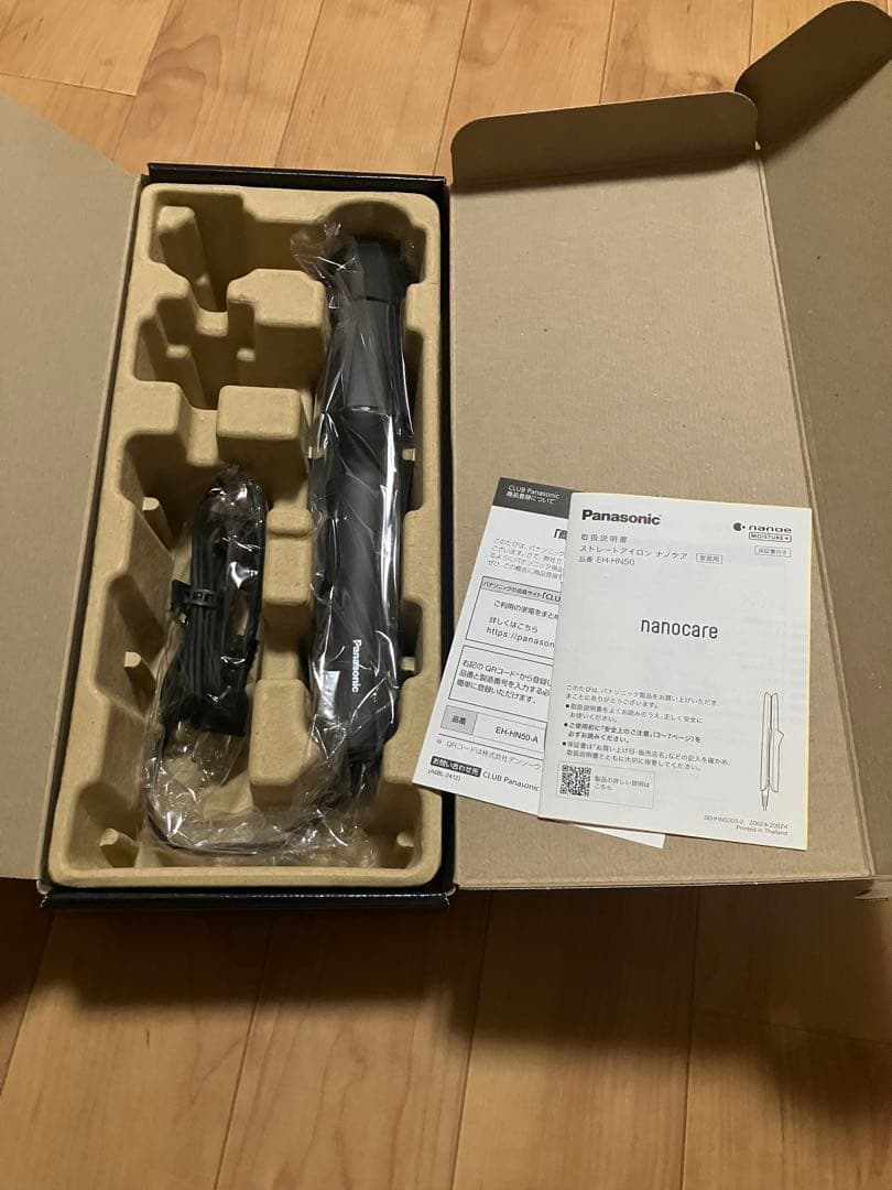 nanocare ストレートアイロン EH-HN50
