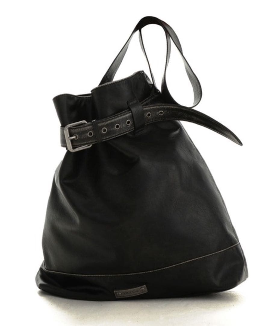 PUレザー ショルダートートバッグ MASONPRINCEメンズ レディース